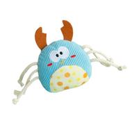 Zuasdvnk Jouets de Dentition pour Chaton, Jouets à l'à Chat pour Chats d'intérieur - Jouet Mignon de Chat de Crabe avec l'à Chat | Fournitures Amusantes de Nettoyage des Dents à mâcher pour Chat,