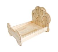 Zuasdvnk Lit de lapin en bois, lit chinchilla pour cage | Lit lapin pliable hors du sol,Lits de couchage mignons pour Chinchillas, lit portable pour animaux de compagnie pour chiots, furets, hérissons