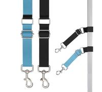 Zuasdvnk Lot de 2 sangles d'extension de toilettage pour chiens | Extension d'anneau stable réglable, fournitures de coupe, corde de retenue en nylon pour les races de petite, moyenne et grande taille