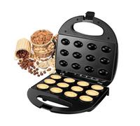 Zuasdvnk Machine à biscuits et gâteaux aux noix,Machine à gâteaux aux noix - Machine à gâteau électrique - Grille-pour petit-déjeuner, four pour, collations et biscuits