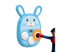 Zuasdvnk Machine à Musique de Boxe - Coussin de Boxe Mural de Dessin animé Rechargeable | Tableau de Boxe à Musique LED Objectif Mural pour Entraînement Sport Intérieur Extérieur Gym et