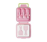 Zuasdvnk Moules à crème glacée, 2 en 1 réutilisable - Gadget de cuisine multifonctionnel, outil de fabrication de desserts pour les réunions de famille, les amis, les activités parent-enfant