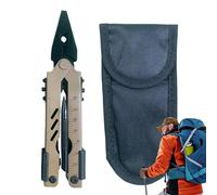 Zuasdvnk Outil multipince, outil multipince de poche, pince multi-usages pour électricien, ciseaux, décapsuleur, dénudeur de fil multifonctionnel, pinces de tournevis portables de camping,