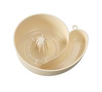 Zuasdvnk Panier de nettoyage de fruits | Passoire pivotante en forme d'escargot pour aliments, appareils de cuisine pour évier de réfrigérateur, salade, pastèque, fraise, rangement de collation