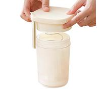 Zuasdvnk Passoire à fromage et yaourt - Avec filtre multifonction - Ustensile de cuisine réutilisable avec tamis fin pour lactosérum, café, lait de noix