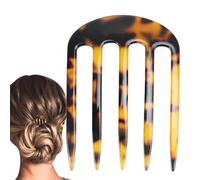 Zuasdvnk Peignes latéraux pour femmes, peigne latéral français, Peigne de coiffure créatif, Petites pinces à cheveux latérales françaises pour femmes, accessoires de coiffure décoratifs torsadés