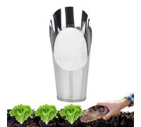 Zuasdvnk Pelle à Godet,Pelle de Jardinage en Forme de Seau | Transplantoir en Acier Inoxydable Léger pour Potager et Jardinage Domestique