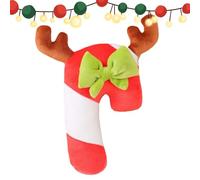 Zuasdvnk Peluche de Noël, peluche de Noël | Animaux en peluche de Noël, peluche de Père Noël - Jolie peluche en forme de renne, fruit du Père Noël, bâton de sucre, renne, trucs