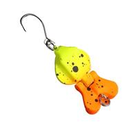 Zuasdvnk Petits appâts artificiels pour la Perche, Minnows artificiels réalistes pour la | artificiels à 2 sections pour rivières et ruisseaux avec design réaliste