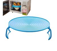 Zuasdvnk Plateau pliable pour micro-ondes | Plateau de cuisson à la vapeur pliable | Plateau de cuisson à vapeur multi-usages pour plaques de cuisson avec poignées flexibles pour friteuse à air