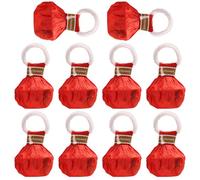 Zuasdvnk Poppers de lancement à la main, Poppers de lancement à la main | 10 craquelins de papier colorés et non salissants - Crackers en papier colorés et sans désordre Faveurs chinois pour les fêtes