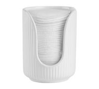 Zuasdvnk Porte-gobelets en carton, distributeur de gobelets en carton, distributeur de gobelet en papier, organisateur pour le lavabo, solution de stockage de rince-bouche de salle de bain,