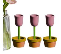 Zuasdvnk Pot en bois inachevé, pots de fleurs à peindre | DÉCIVITION DE PHOTO DE PEINTURE POUR LE MANTLE - Ornements pour la décoration des projets inachevés en bois de pour la