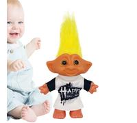 Zuasdvnk Poupées Troll,Mauvais Bonhomme de Noël | Décoration De Bureau, Décorations De Festives, Personnages Rétro Collection pour Collectionneurs et Adultes