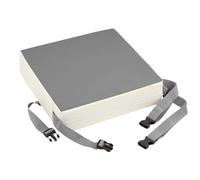 Zuasdvnk Rehausseur de siège avec sangles pour table à manger - Siège enfant portable - Coussin de siège étudiant pour enfants, voyage, siège enfant, réglable et amovible