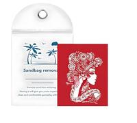 Zuasdvnk Remover de sable de plage, enlèvement de sable de plage, décapant de sable de plage instantané amical en récif, Avec des ingrédients naturels, caoutchouc plus propre sans