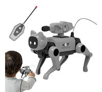 Zuasdvnk Robot Intelligent Chiot Robot Télécommande avec Cascades Et Marche - Jeu de Construire pour Jour Anniversaire Garçons Filles | Chambre Salle de Classe Maison