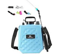 Zuasdvnk Sac à dos pulvérisateur alimenté par batterie - sac à dos d'arrosage électrique | équipement d'arrosage rechargeable avec réservoir d'eau et 2 vitesses réglables pour ferme jardin