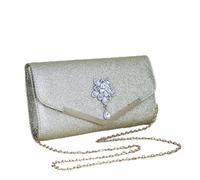 Zuasdvnk Sacs De Soirée Femme,Sac D'embrayage Élégant | Accessoire De Mode Multifonctionnel Pour Soeur Fille Petite Amie Femme, or, riferimento alla descrizione