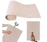 Zuasdvnk Tapis griffoir pour chat - Tapis adhésif pour chat, griffoir plat, tapis de rechange pour poteaux, meubles, étagères d'arbre, mur de chat
