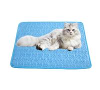Zuasdvnk Tapis rafraîchissant pour chiens | Tapis de refroidissement d'été lavable | Tapis de couchage pour chien | Couverture rafraîchissante pour animaux de compagnie | Lit rafraîchissant pliable