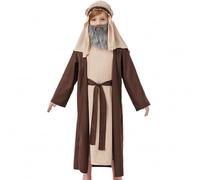 Zuasdvnk Tenues de cosplay, vêtements de performance arabe - Vêtements habillés de personnages âgés - pour adolescents, hommes, fête, spectacle, scène, vacances, théâtre