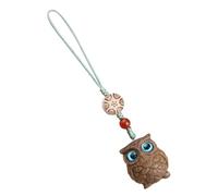 Zuasdvnk Tour en bois de, porte-clés Décoration de fête - Téléphin portable Maison en bois à la mode - Pendentif délicat sac pour l'anniversaire de Noël, Connexion au téléphone