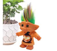 Zuasdvnk Troll Jouets - Poupées Troll Vintage Noël | Décoration De Bureau, Décorations De Festives, Personnages Rétro Collection pour Collectionneurs et Adultes