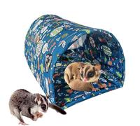 Zuasdvnk Tunnel de Maison de Hamster, lit de Tunnel de Hamster | Abri Portable pour hérisson Pliable - Hérisson se cachant et se reposant, Tunnel Tubulaire pour Petits Animaux pour Furet Hamster