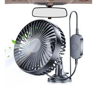 Zuasdvnk Ventilateur de refroidissement du tableau de bord de voiture, ventilateur à ventouse de voiture - Ventilateur de refroidissement de voiture Ventouse USB Air Cooler,Quand il fait chaud