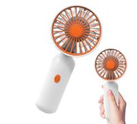 Zuasdvnk Ventilateur portable rechargeable, ventilateur portatif portatif,Ventilateur de refroidissement portable USB à 3 vitesses - Brégateur de refroidissement poche de charge silencieuse pour chaud