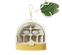 Zuasdvnk Worm Farm pour - Aération Anti-Fuite Transparente - Récipient sûr pour Les de Soie - Cage pour Reptiles - pour Chasse dans Le Jardin, Salle de Classe