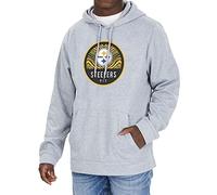 Zubaz NFL Pittsburgh Steelers Sweat à capuche pour homme Gris Taille L
