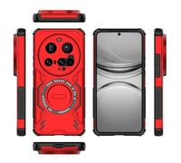 ZUBEE Case Tablet PC Compatible avec Le Xiaomi 15 Ultra 5G, Coque de Chargement sans Fil Robuste, résistante aux Chocs et Fine. Tablet Couverture arrière(Rosso)