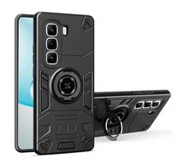 ZUBEE Case Tablet PC Coque de Protection intégrale for Infinix Hot 50 Pro Plus 4G, Double Couche, résistante aux Chocs, de qualité Militaire, avec béquille Tablet Couverture arrière(Svart)