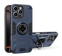 ZUBEE Case Tablet PC Coque de Protection intégrale for iPhone 16 Pro Max, Double Couche, résistante aux Chocs, de qualité Militaire, avec béquille Tablet Couverture arrière(Blu)