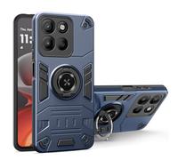 ZUBEE Case Tablet PC Coque de Protection intégrale for Motorola Moto Edge 50 Neo, Double Couche de qualité Militaire, résistante aux Chocs, avec béquille Tablet Couverture arrière(Blu)