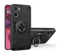 ZUBEE Case Tablet PC Coque de Protection intégrale for Motorola Moto G05/E15, Double Couche de qualité Militaire, résistante aux Chocs, avec béquille Tablet Couverture arrière(Svart)