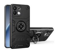 ZUBEE Case Tablet PC Coque de Protection intégrale for Oppo K13 5G India/K12S, Double Couche de qualité Militaire, résistante aux Chocs, avec béquille Tablet Couverture arrière(Svart)