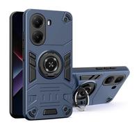 ZUBEE Case Tablet PC Coque de Protection intégrale for Xiaomi POCO X7 Pro, Double Couche de qualité Militaire, résistante aux Chocs, avec béquille Tablet Couverture arrière(Blu)