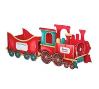 Zubehors Boîte Train à Bonbons de Noël - Coffret de Stockage de Bonbons de Noël | Décoration Intérieure | pour Bureau Cheminée Chambre Appartement Dortoir École Voyage Thanksgiving Anniversaire