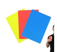 Zubehors Cartes D Arbitre De Football - 3 Pièces Outil De Juge À Haute Visibilité,Cartes de Juge - pour Les Juges Hommes Et Femmes pour Le Hockey Le Volleyball Le Basketball La Lutte Le Handball