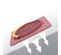Zubehors Coussin à lécher avec ventouses, tapis à lécher en silicone - Conception anti-basculement pour alimentation lente - Les tapis d'alimentation pour chiens favorisent une alimentation lente pour