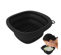 Zubehors Face Bowl - Bol Rafraîchissant Visage - Bassin de Lavage en Silicone Réutilisable et Pliable Rafraîchissant avec Plateau à Cubes Intégré pour Soins de la Peau Spa Cuisine et
