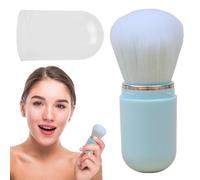 Zubehors Pinceau de maquillage rétractable, pinceau à fard à joues rétractable,Pinceau blush de voyage | Brosse pour le visage portable avec couvercle pour fond de teint, fard à joues, poudre