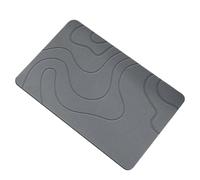 Zubehors Tapis De Bain, Tapis De Bain en Pierre De Diatomite, Porte De Toilette Bathmat sans Glissement, Séchage Rapide, Résistance À La Moisissure, Facile À Nettoyer, pour Le Sol De La Salle De Bain