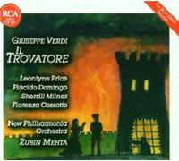 ZUBIN METHA/LEONTYNE PRICE/P. DOMINGO - VERDI-IL TROVATORE (GA) 2 CD OPERA NEUF