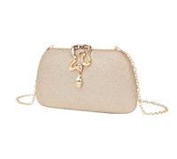 ZUC Sacs de soirée tendance pour femmes, sacs messagers, sacs à main, sacs à main, sac de téléphone, doré, Taille unique