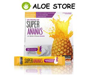 ZUCCARI 1x Super Ananas 30 Stick-Pack - Complément Alimentaire - Drainant