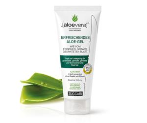 ZUCCARI aloe vera² Crème Hydratante Concentrée - Soin Visage & Corps à l’Aloe Vera Pur - Hydratation Intense, Effet Rafraîchissant, Peaux Sèches & Sensibles